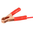 DANIU 2Pcs 15A Banana Plug to 80mm Car Battery Clip Clamp Power Alligator Clips Cable