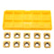 10pcs SEHT1204AFSN-X45 BP010 SEHT43AFSN-X45 45 Carbide Inserts for Turning Tool Holder