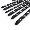 3-12mm Drill Bit Twist Spade Drill Triangle Bits for Ceramic Tile Concrete Glass Plank Tungsten Drill Bit