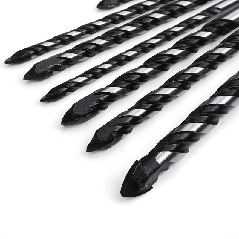 3-12mm Drill Bit Twist Spade Drill Triangle Bits for Ceramic Tile Concrete Glass Plank Tungsten Drill Bit