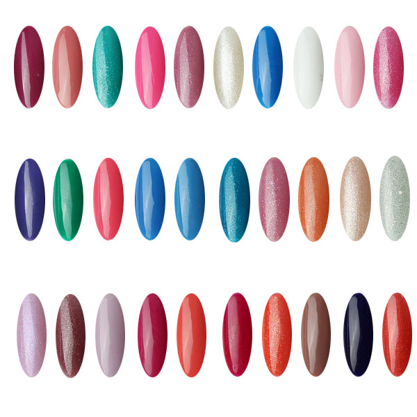 120 Color Nail Art Soak off LED UV Gel Polish 15ML 031-060