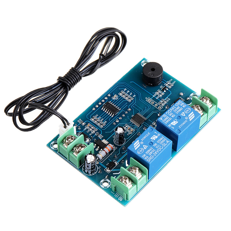 XH-W1316 Thermostat Control + Acceleration 2 Relay Temperature Controller DC12V24V High and Low Alarm Controller