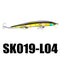 SeaKnight SK019 1PC 12g 115mm 0-3.0m Depth Fishing Lure Minnow Floating Hard Bait Fishing Tools