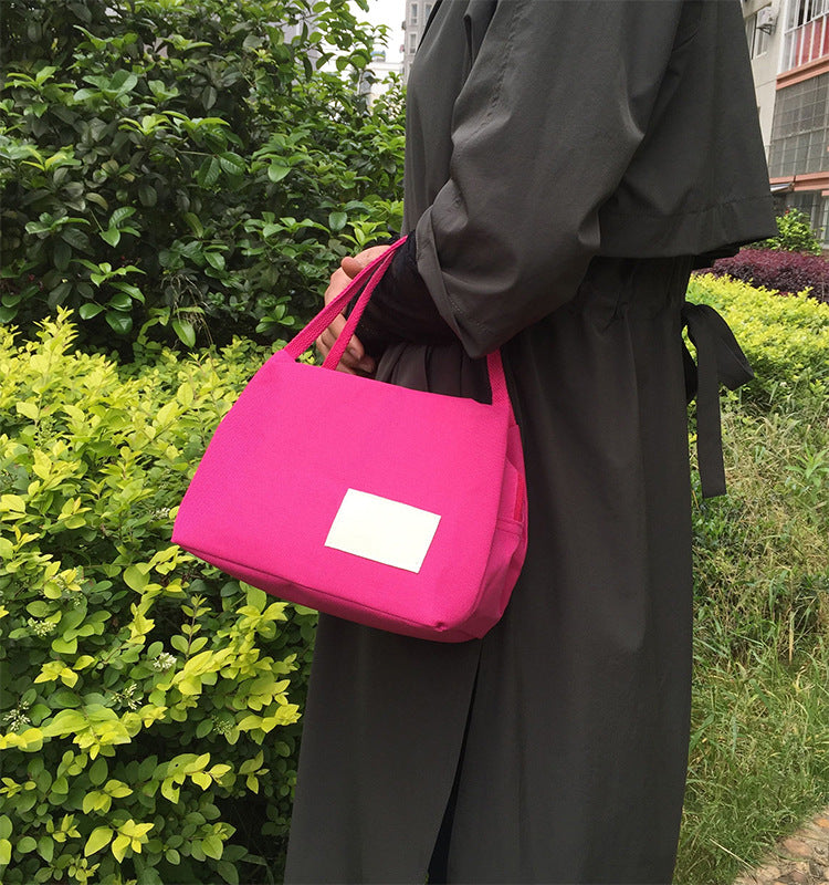 KCASA KC-LG013 Waterproof Oxford Lunch Tote Bag Fashion Travel Picnic Food Storage Organizer