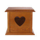 Pet Casket Solid Wooden Cat Dog Burial Personal Cremation Ashes Urn Ash Casket