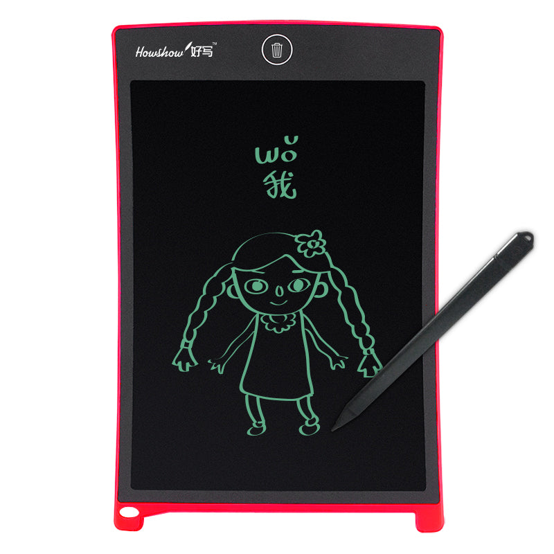 HOWSHOW 8.5 Inch LCD Update Multi function Writing Tablet 3 in 1 Mouse Pad Magnetic Note board Wireless Touch Handwriting Pads