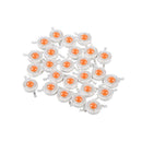 25pcs 3W Full Spectrum LED Grow Chip Light Beads with Aluminum PCB Star for Indoor Plant DC3.2-3.4V