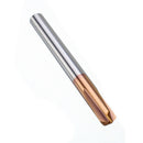 Drillpro 3 Flutes 120 Degree Carbide Chamfer Mill 2-8mm HRC55 Tungsten Steel AlTiN Coating Milling Cutter
