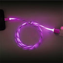 Bakeey 2.4A Micro USB Type C LED Light Magnetic Fast Charging Data Cable For Huawei P30 Pro Mate 30 Xiaomi 9 Pro Redmi 7A Redmi 6Pro OUKITEL Y4800