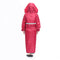 Hooded Raincoat Waterproof Lightweight Rain Jacket Outdoor Cape Coat Raincover