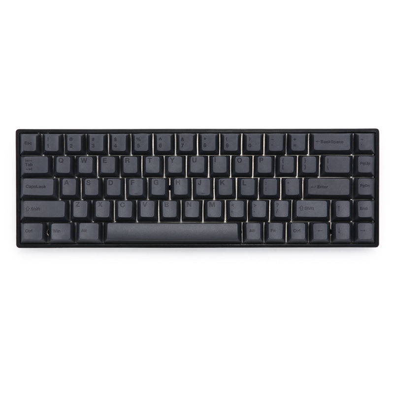 KBDfans Black Printing Character Keycaps Cherry Profile PBT 68 Keys TADA68 Mechanical Keyboard Keycap for TADA68 KBD67 Keyboards