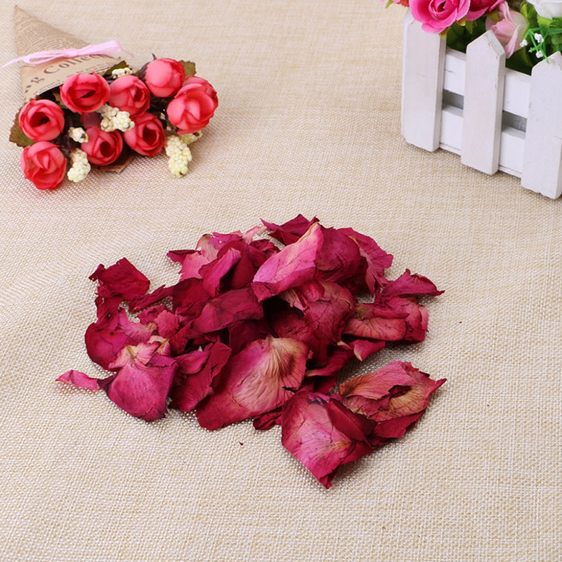 Dried Rose Petals Natural Flower Spa Whitening Shower Dry Rose Natural Flower Petal Bath Relieve Fr
