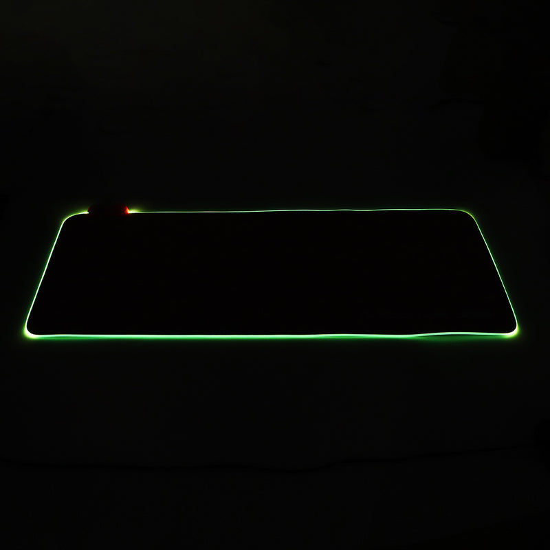 790*300*4mm USB Wired LED Light Large Soft Rubber Mouse Pad Desktop Keyboard Mat with USB Port