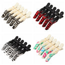5pcs Professional Crocodile Hair Clips Hairdressing Salon Sectioning Clamp Hairpin Grip Barber