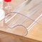 60*120cm Transparent Square Table Mat Waterproof Anti-scald Non-toxic Dining Desk Pad Tablecloth