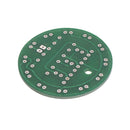 20pcs DIY Electronic Kit Set LED Round Water Light Production Kit for Skill Training Soldering Practice Parts