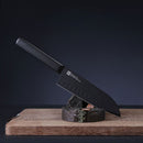 HUOHOU 2PCS/Set  Cool Black Stainless Steel Knife Nonstick Knife Set 7inch Anti-Bacteria Kitchen Chef Knife Slicing Knife From Xiaomi Youpin