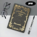 PU strap notebook retro multi-function diary student creative notebook office culture