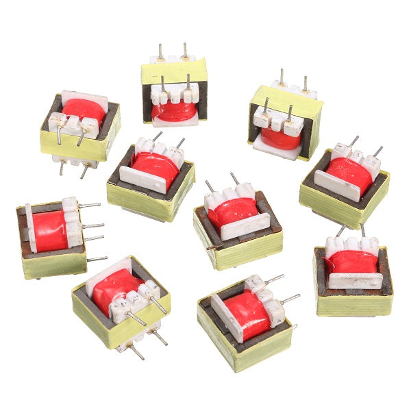 10pcs 1300 : 8 Ohm Audio Transformer EE14 Transformateur Audio POS Transformador