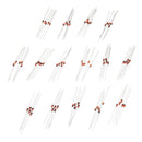 750Pcs 1W Zener Diode DO-41 3V-30V 15 Values Assortment Kit For Electronic DIY Kit