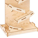 Robotime LP402 Space Tank Modern 3D Wooden Puzzle Mechanical Jigsaw Puzzle Toy