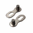 Two Durable Silver Bicycle Chain KMC Magic Buckle of 6-7-8-9-10 Speed Button