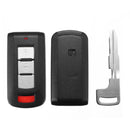 2+1 Buttons Remote Key Fob Shell Case For Mitsubishi Lancer Outlander  2008-2016