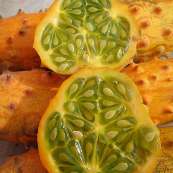Egrow 20 Pcs/Pack Kiwano Melon Seeds African Cucumber Seed Garden Greenhouse Vegetable Fruit Plants