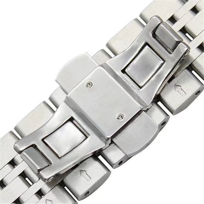 Stainless Steel Strap Link Wrist Band Metal Clasp for Samsung Gear S3 Frontier