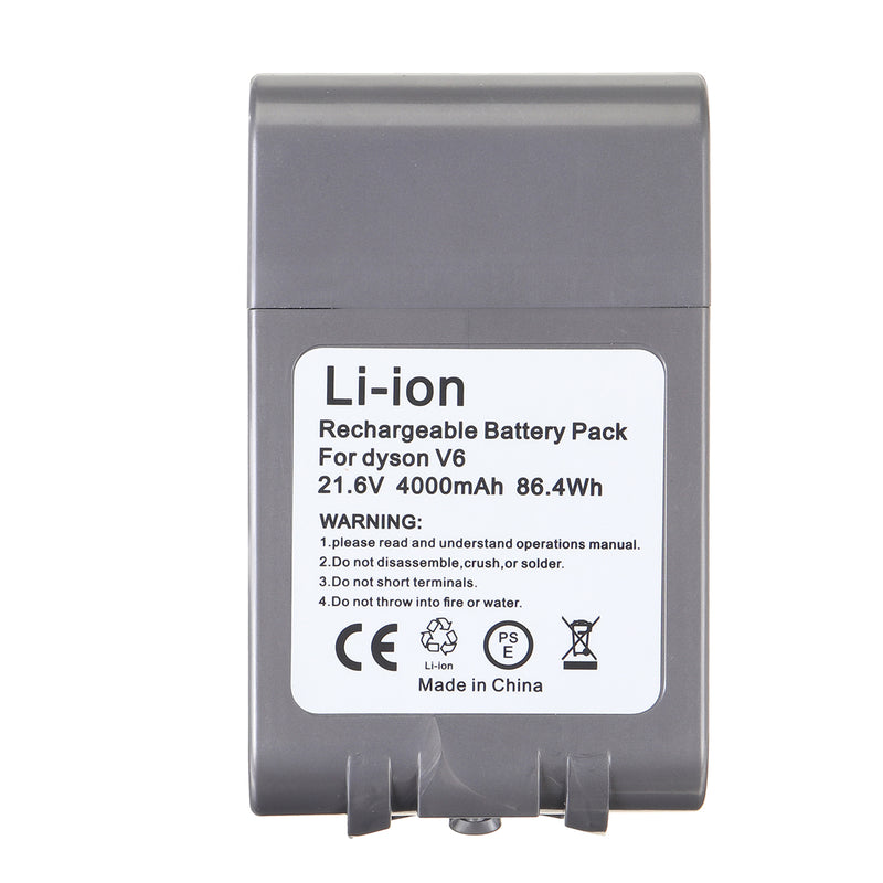 Upgrade 3 Light 21.6V 3500/4000mAh 86.4Wh Li-ion Rechargeable Battery Pack For Dyson Battery Replacement