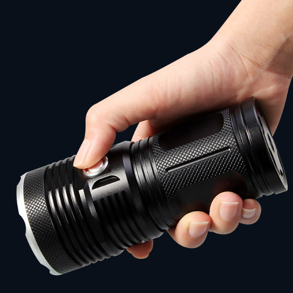 XANES EX14/EX18 T6 7500K LED 2500Lumens 3 Modes IPX5 Waterproof Flashlight 18650 Battery