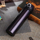 Bakeey 500ml Elastic Force Cover Vacuum Stainless 304 Steel Insulated Cup for Boys and Girls Water Cup