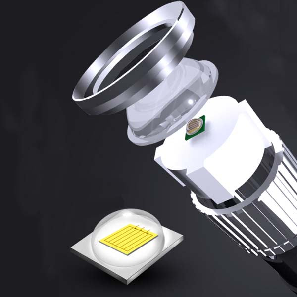 WARSUN Z3 Powerful Brightness USB Rechargeable Outdoor Hunting LED Flashlight + Power Bank