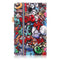 Folio Stand Printing Tablet Case Cover for Samsung Galaxy Tab A 10.5 T590 T595 T597 Tablet - Doodle