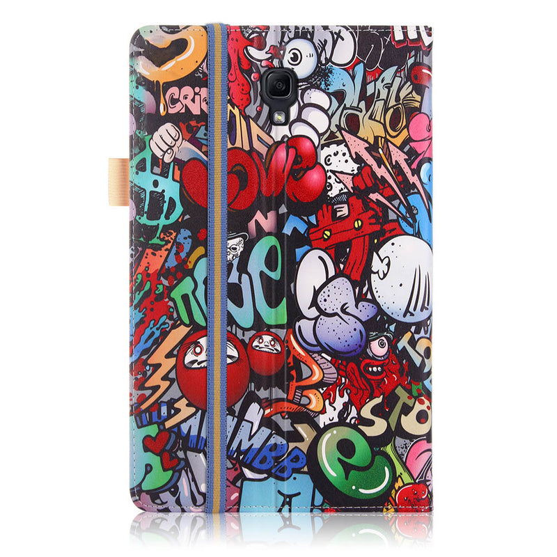 Folio Stand Printing Tablet Case Cover for Samsung Galaxy Tab A 10.5 T590 T595 T597 Tablet - Doodle