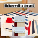 3 Gears Control Electric Blanket Heated Mat Waterproof Luxury Flannel Comfort Single