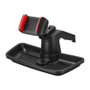 Universal 360 Degree Rotation Car Dashboard Phone Holder Stand with Storage Box for Mobile Phone