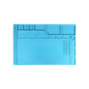 BSET S-180A1 550x350mm Anti-static Mat Heat Insulation Soldering Mobile Phone Repair Pad Work Table with Magnetic Parts Adsorption