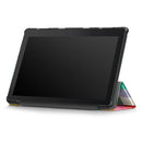 Tri-Fold Printing Tablet Case Cover for Lenovo Tab E10 Tablet - Cubicity