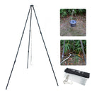 Portable Picnic BBQ Cooking Tripod Pot Hanging Grill Stand Outdoor Camping Tool