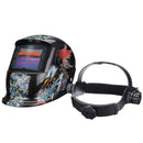 Solar Power Automatic Dimming Welding Helmet Welder Mask with Head Band