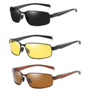 Polarized Sunglasses Anti-Glare Lens TAC Men Women Driving Night Vision Glasse