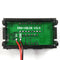5pcs 12-60V Car Lead Acid Battery Charge Level Indicator Battery Tester Lithium Battery Capacity Meter Dual Red LED Tester Digital Voltmeter