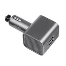 QC3.0 Fast Car Charger Air Purifier Vehicle Air Ionizer Negative Ion Ozone Ozonizer Odor Eliminator USB