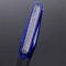 4pcs Motorcycle LED Turn Signal Indicator Blinkers Amber Light Blue Body Shell