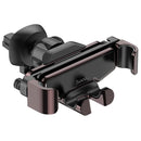 HOCO Metal Gravity Linkage Automatic Lock Air Vent Car Phone Holder Car Mount for 4.0-6.5 Inch Smart Phone for iPhone 11 for Samsung Note 10 for Xiaomi Mi9 Redmi Note 8