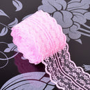10 Yards 4.5cm Multi-Color Lace Wide Ribbon DIY Crafts Sewing Clothing Materials Gift Wedding Lace Closure
