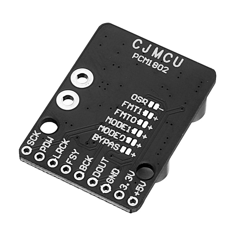 CJMCU-1802 PCM1802 105dB SNR Stereo ADC Sensor Module 24-Bit Delta-Sigma Stereo A/D Converter