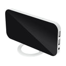 Dual USB Charger Digital LED Mirror Display Alarm Clock