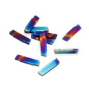 Drillpro 10pcs HRC45 Blue Nano MGMN150-G 1.5mm Carbide Insert for MGEHR/MGIVR Turning Tool Holder